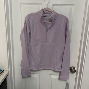 Layer 8 Light Purple Zip Pullover